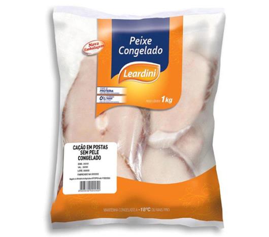 Peixe Leardini cação em postas congeladas pacote 1kg - Sonda ...